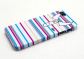 Чехол для iPhone 5/5s "Blue and pink stripes", серия "Sports shirt"