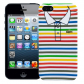 Чехол для iPhone 5/5s "Thin stripes", серия "Sports shirt"