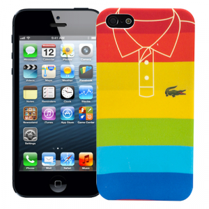 Чехол для iPhone 5/5s "Wide stripes", серия "Sports shirt"