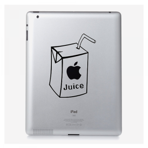 Наклейка для iPad 2/3/4 "Juice"