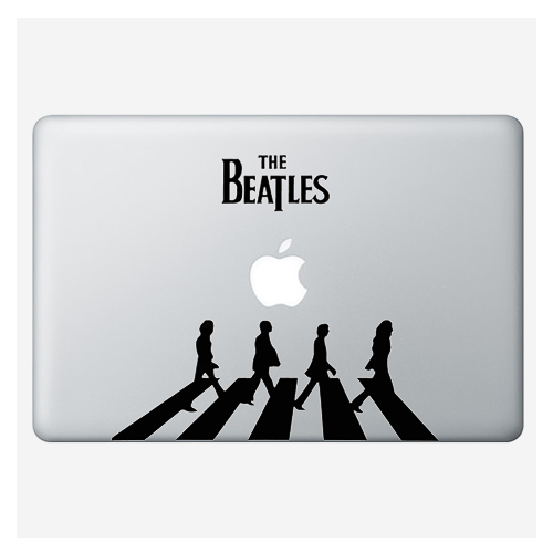 Наклейка для Macbook Air / Macbook Pro "Beatles"