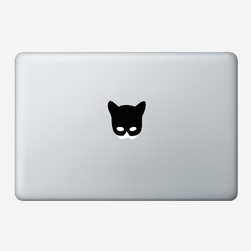 Наклейка для MacBook "Catwoman"