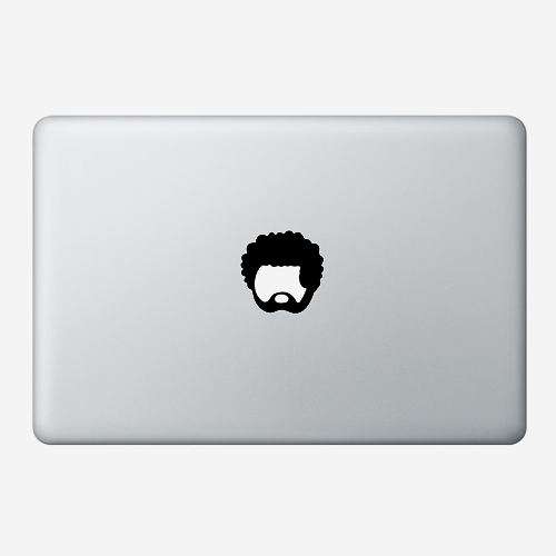 Наклейка для MacBook "Curly"