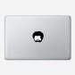 Наклейка для MacBook "Curly"