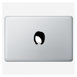 Наклейка для MacBook "Mrs"