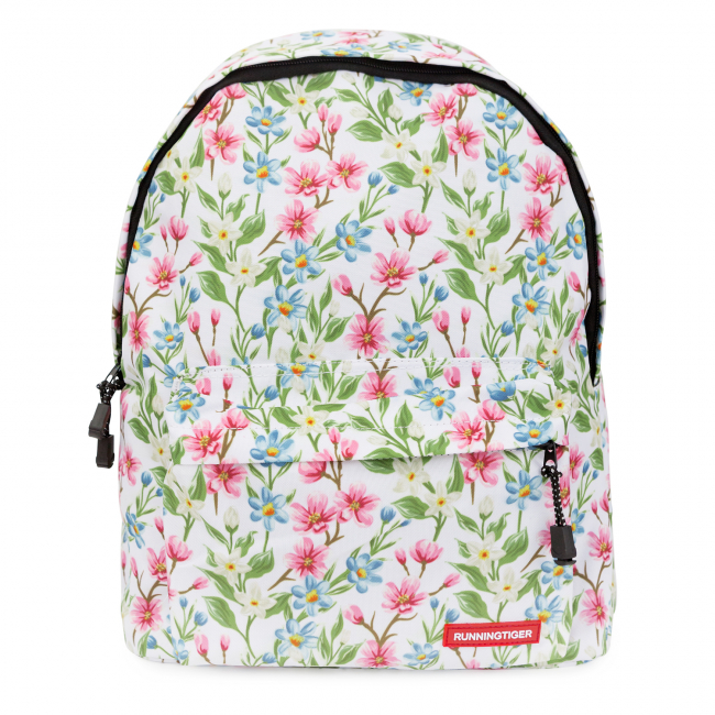 Рюкзак с цветами (белый)