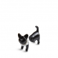 Сережка-гвоздик "Black cat"