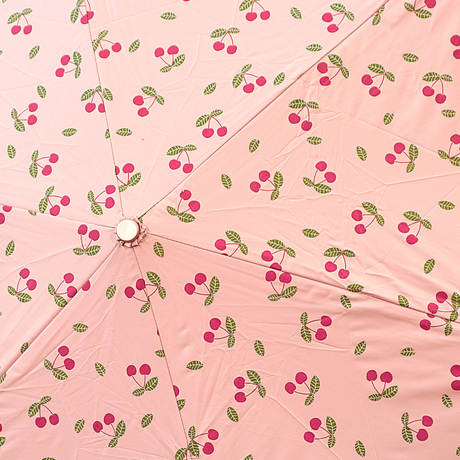 Зонт "Вишенки" (розовый)