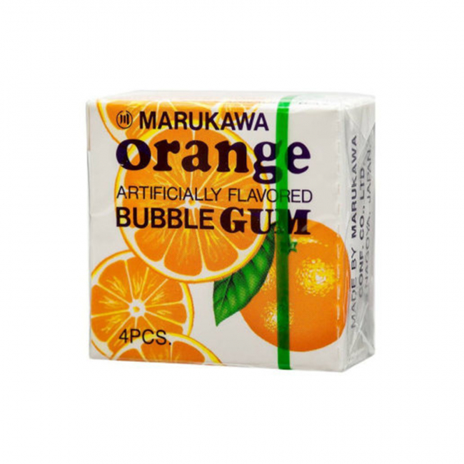 Жевательная резинка "MARUKAWA" (апельсин)