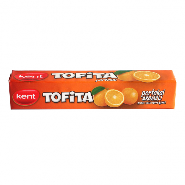 Жевательные конфеты "Тофита", 47 гр (апельсин)