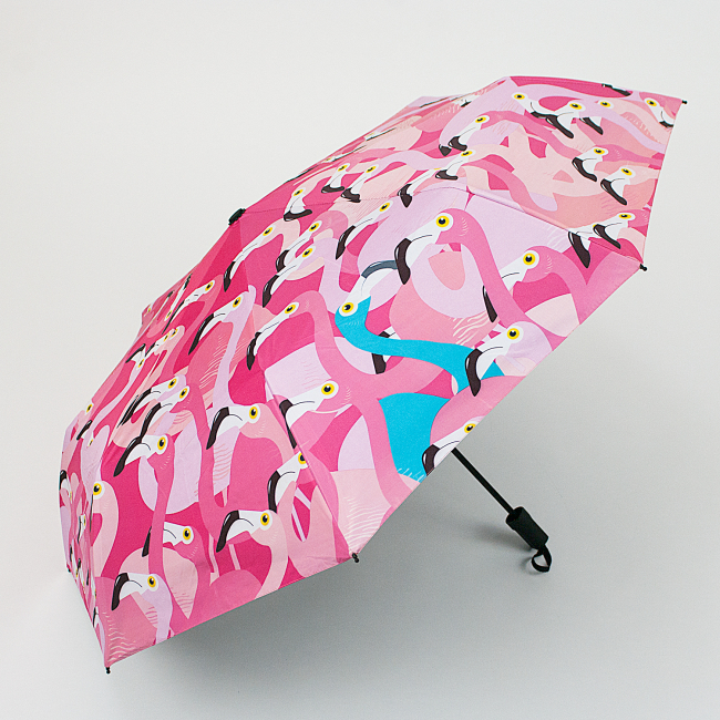 Зонт складной "Фламинго"