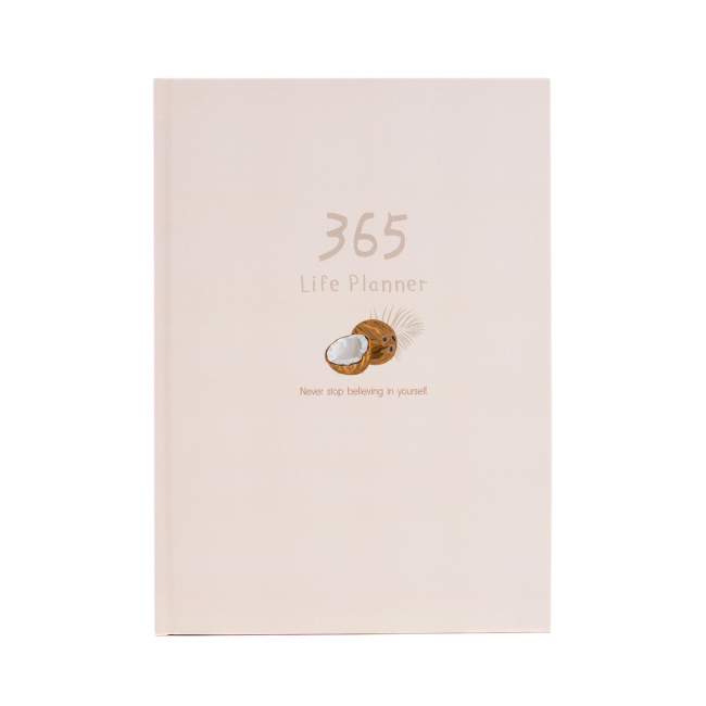 Ежедневник "365" Кокос