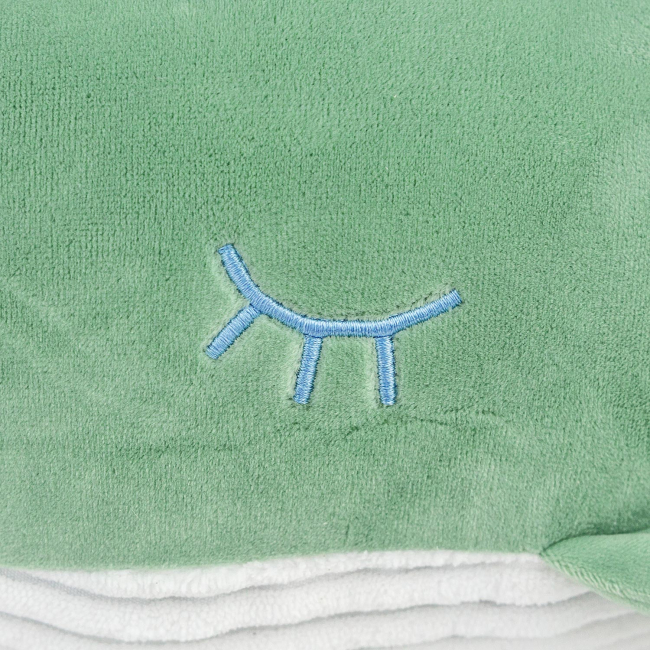 Игрушка-подушка "Кит" (зеленый) 45см
