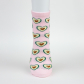 Носки "Любимое авокадо" розовые, разм.35-39