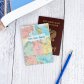 Обложка для паспорта "Live, love, travel"