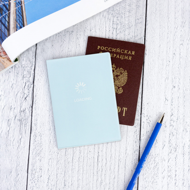 Обложка для паспорта "Loading"