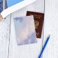 Обложка для паспорта "Небо"