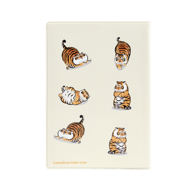 Обложка для паспорта "Тигры"