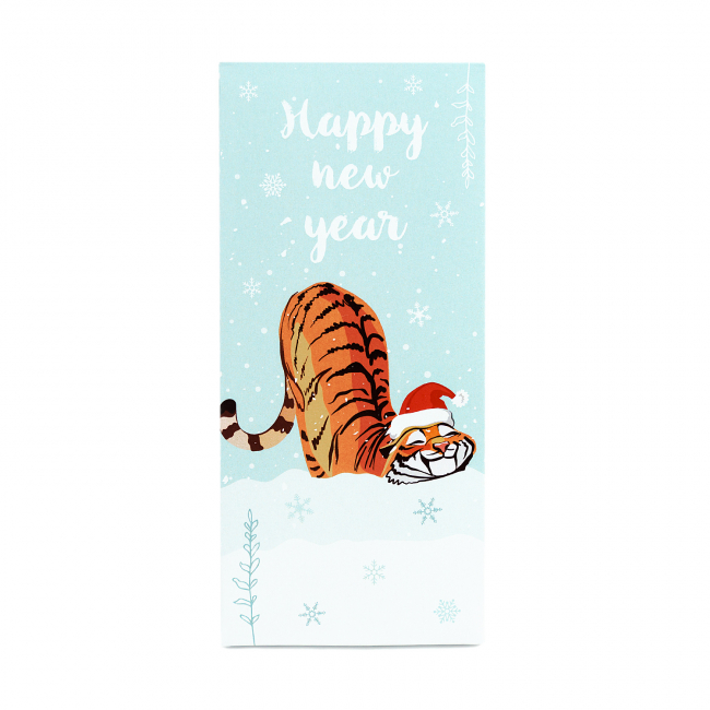 Шоколад "Happy new year" тигр