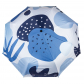Зонт складной "Тропики" (бело-голубой)