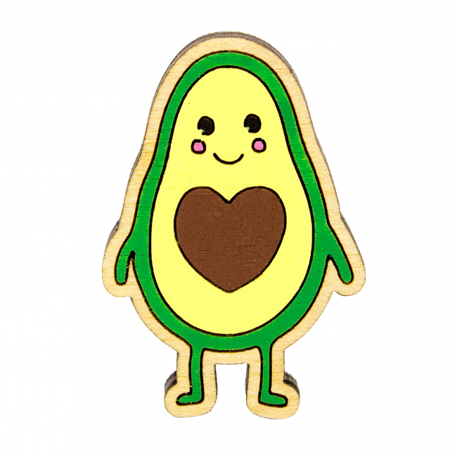 Значок "Авокадо-любовь"